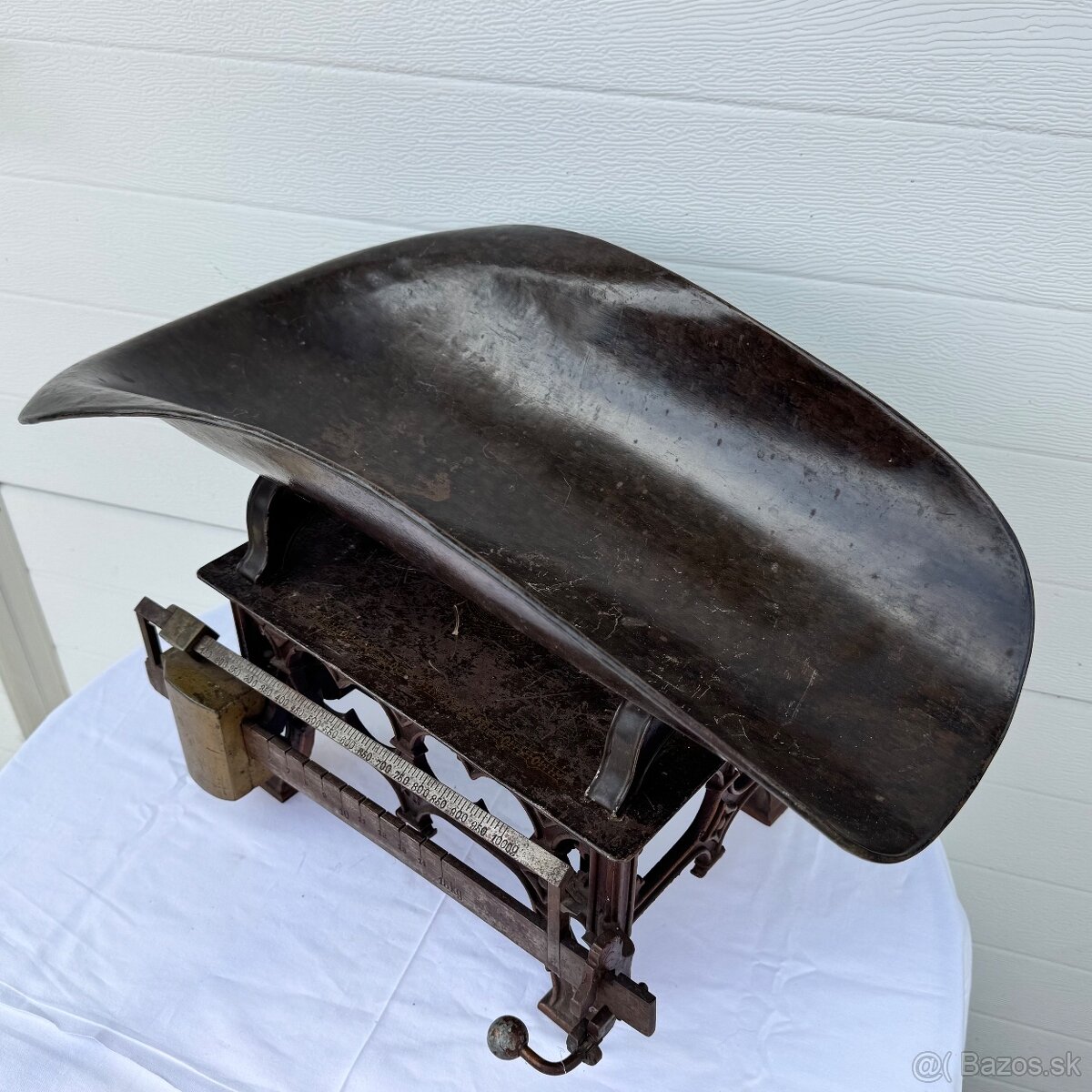 Muzejní váha pro miminka do 15 kg top kus do sbírky - 5