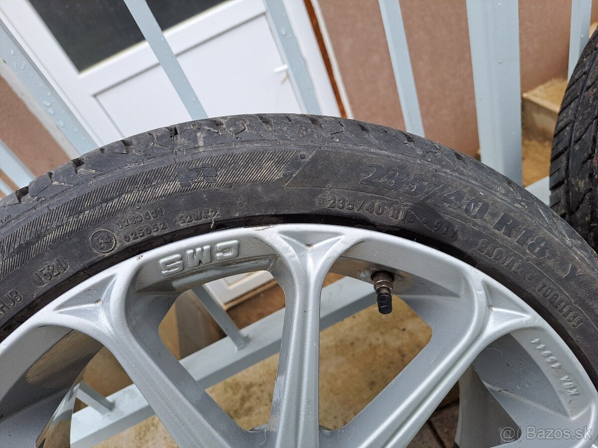 Letné pneumatiky 235/40 R18, Ford mondeo MK4 - 5