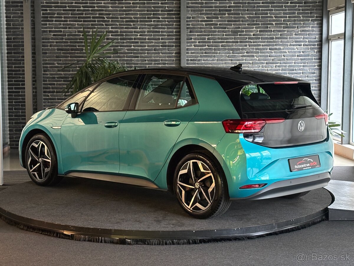 Volkswagen ID.3 Pro Performance 58kWh Modrá - 5