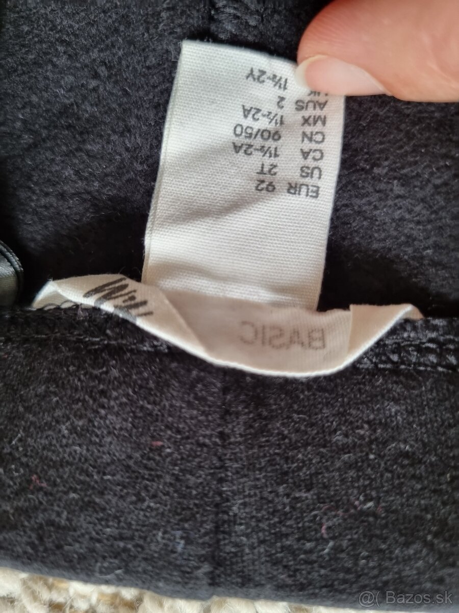 Cierne leginy vel. 92 - 5