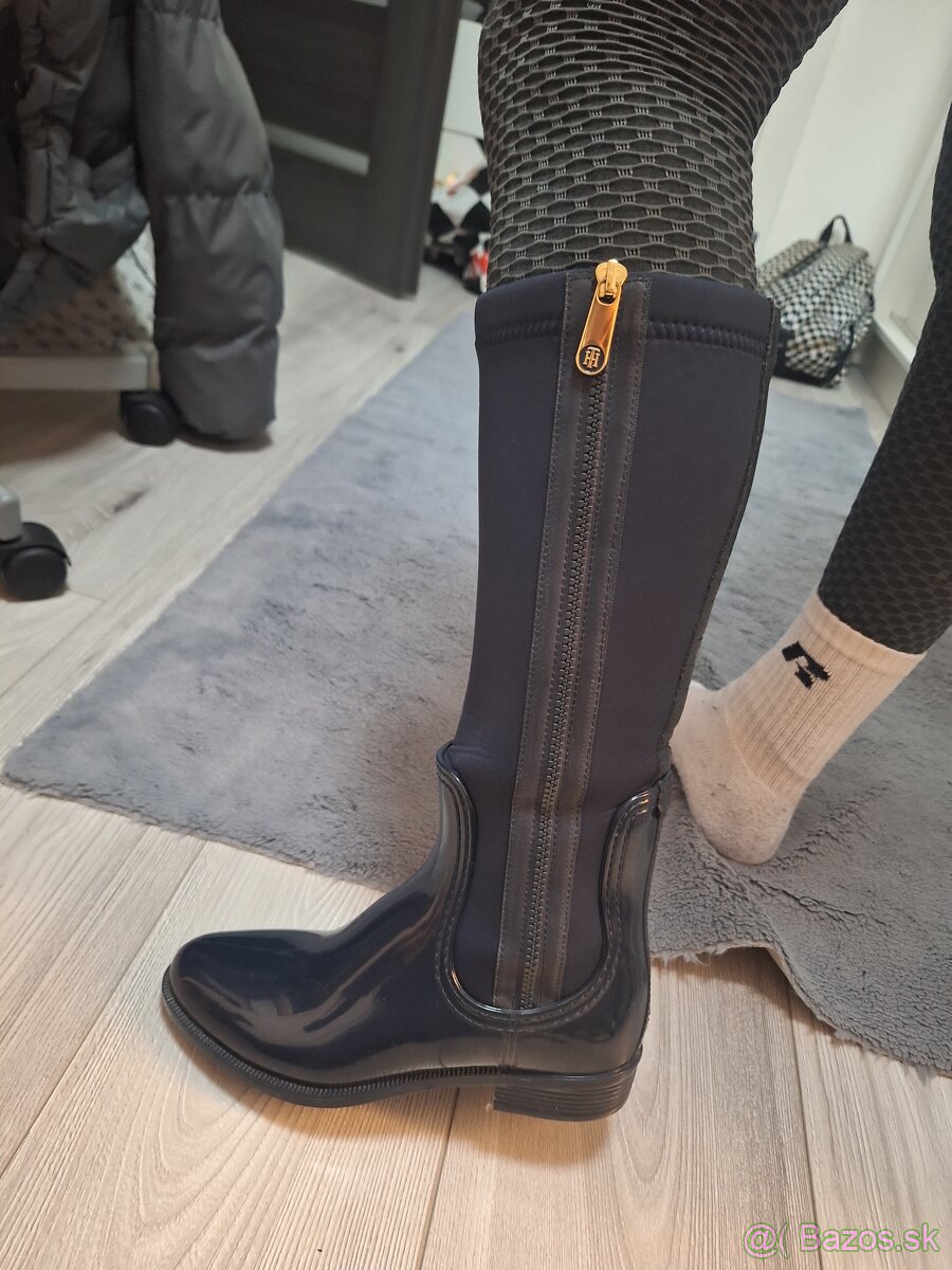Gumene čižmy Tommy Hilfiger č.38 - 5
