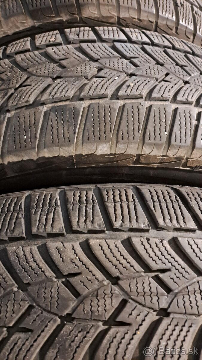 Predám 4ks jazdené zimné 215/65r17-99V Good Year - 5