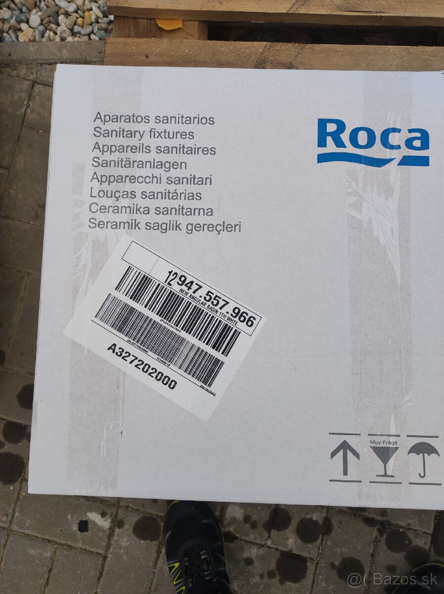 Rohové umývadlo ROCA - 5