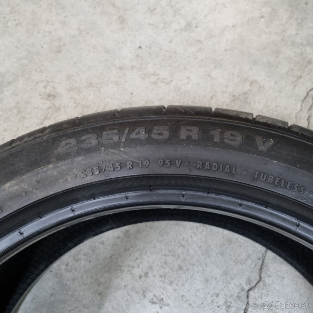 Letné pneumatiky 235/45 R19 CONTINENTAL RSC - 5