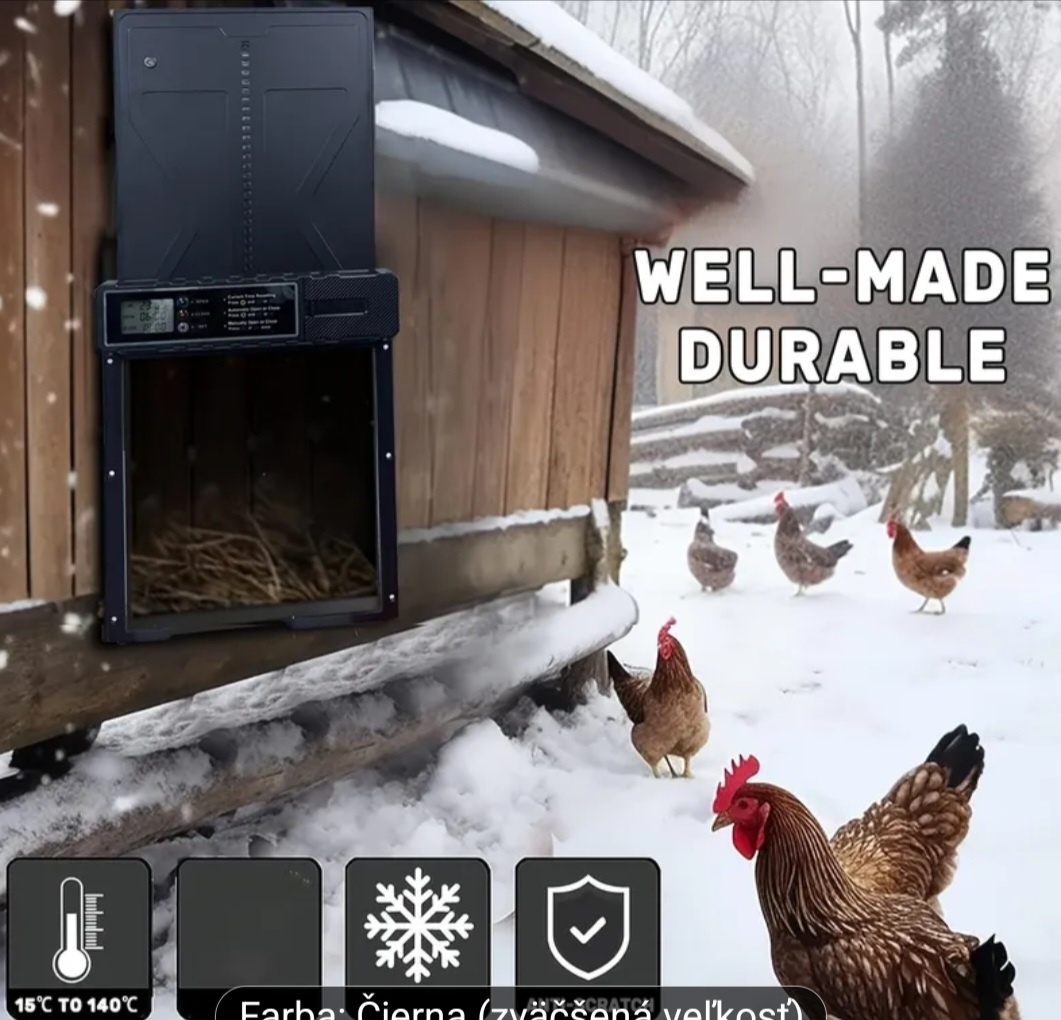 Automaticke dvierka na kurin - 5