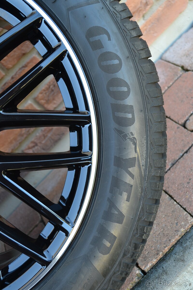 5x112 R20 Zimna sada Org. Audi Q7 SQ7 + 285/45 R20 Goodyear - 5