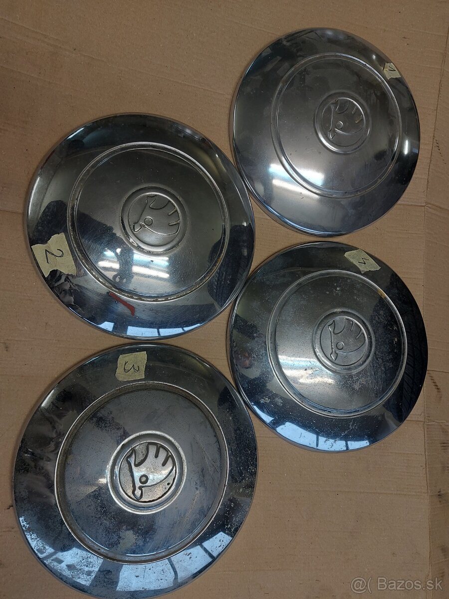4ks puklice 15" ŠKODA OCTAVIA, FELICIA, SPARTAK, 1203 - 5