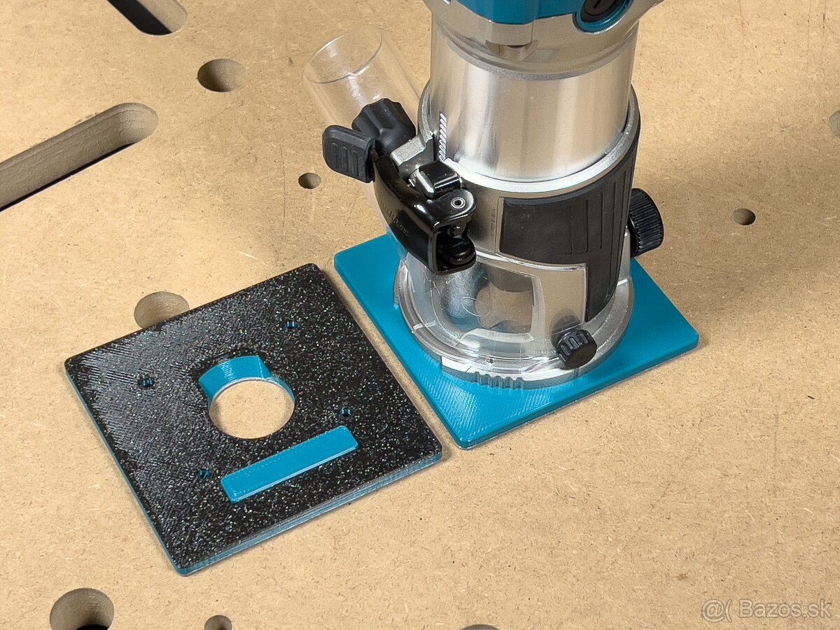 Štvorcová základňa 100x100 mm pre Makita RT0702C - 5