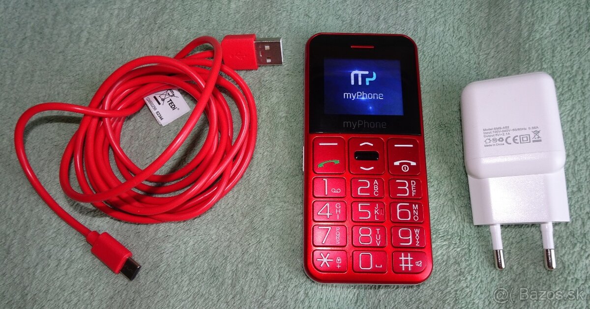 Predám seniorský MYPHONE HALO EASY s nabíjačkou - 5