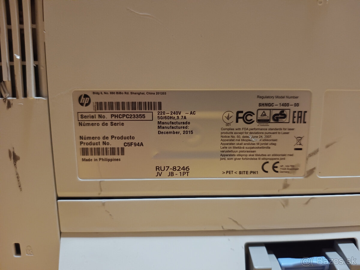 Laserová tlačiareň HP LaserJet Pro M402dn USB / LAN - 5