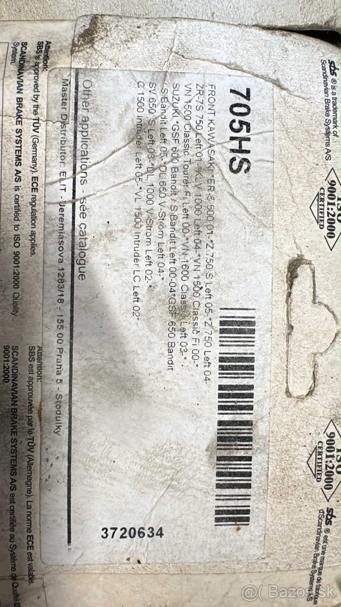 Predám Platničky MotoMaster & EBC - 5