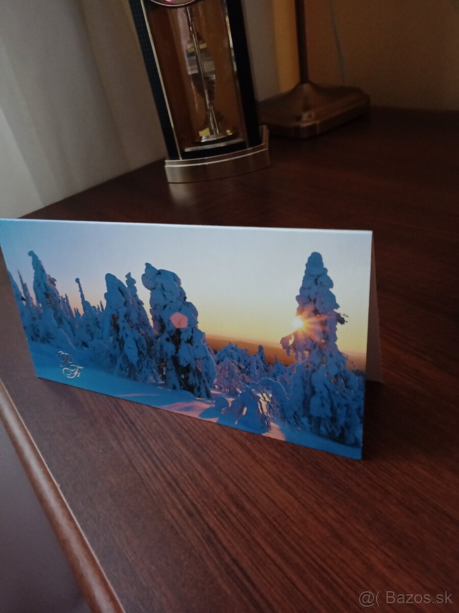 Novoročné pohladnice s obálkami - 5