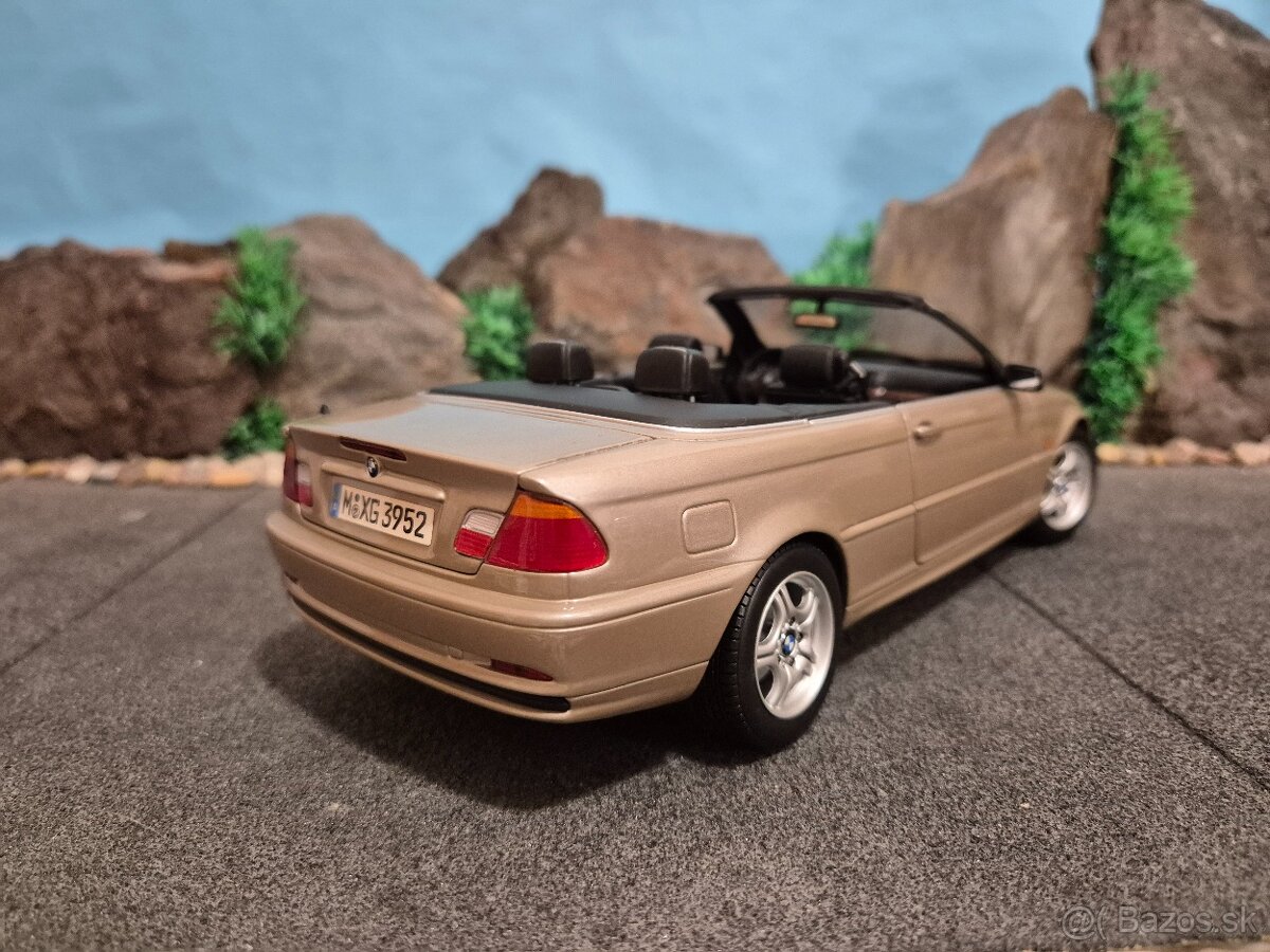 Prodám model 1:18 BMW 3 serie cabriolet E46 2003 - 5