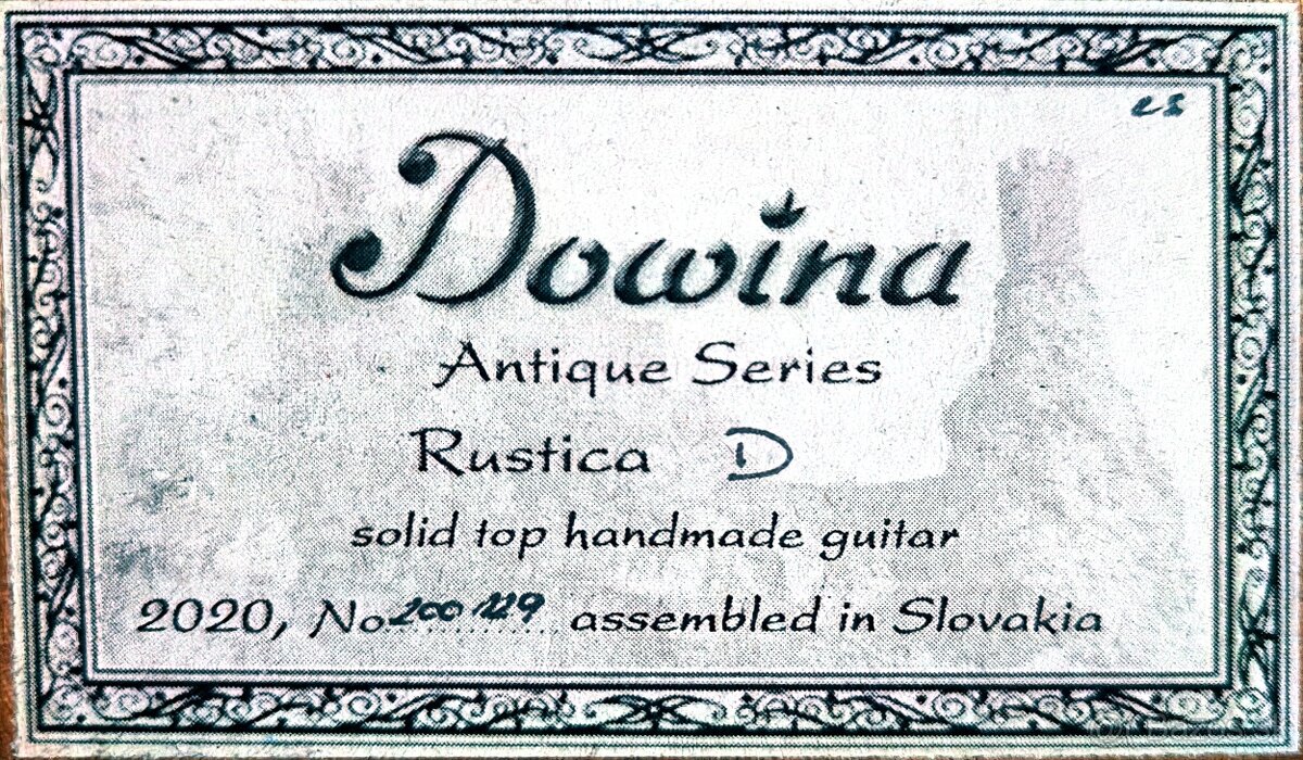 Predam akusticku gitaru Dowina Rustica D. - 5
