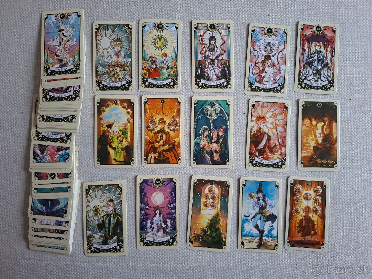 Mystical Manga Tarot Karty - 5