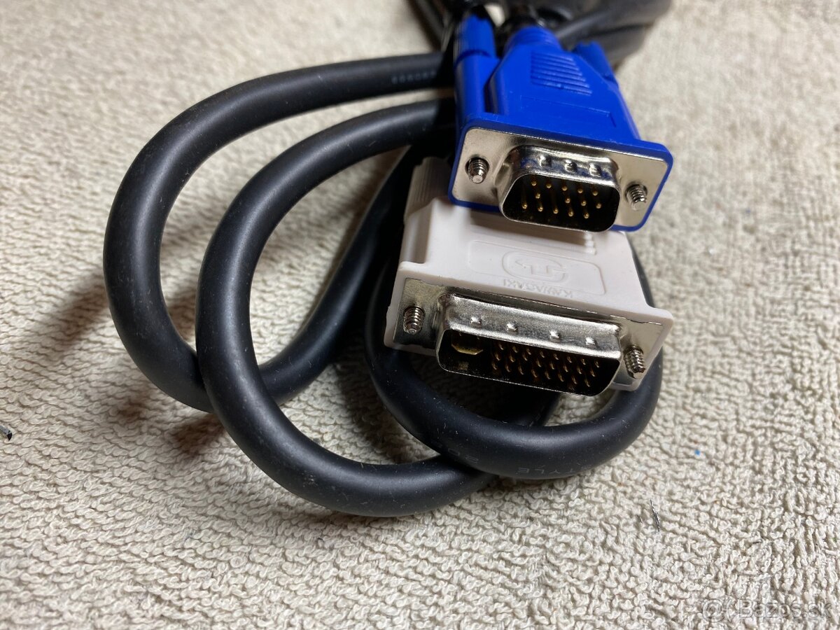 Prepajacie kable VGA, DVI, HDMI + adapter VGA/DVI - 5