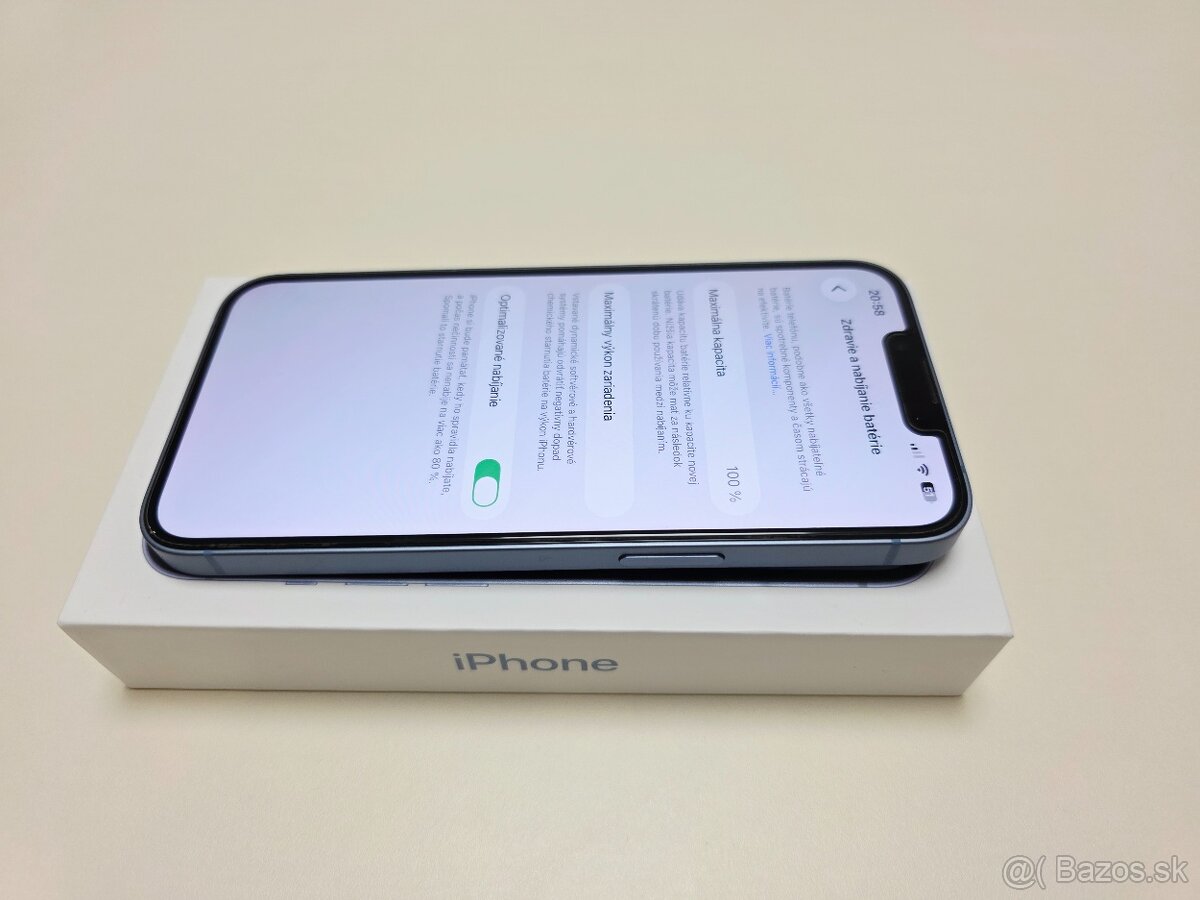 APPLE IPHONE 14 128GB BLUE TOP STAV - 5