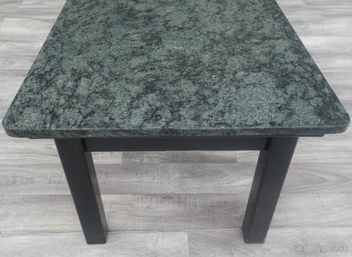 Stolík mramorový – granit – 85 cm . - 5