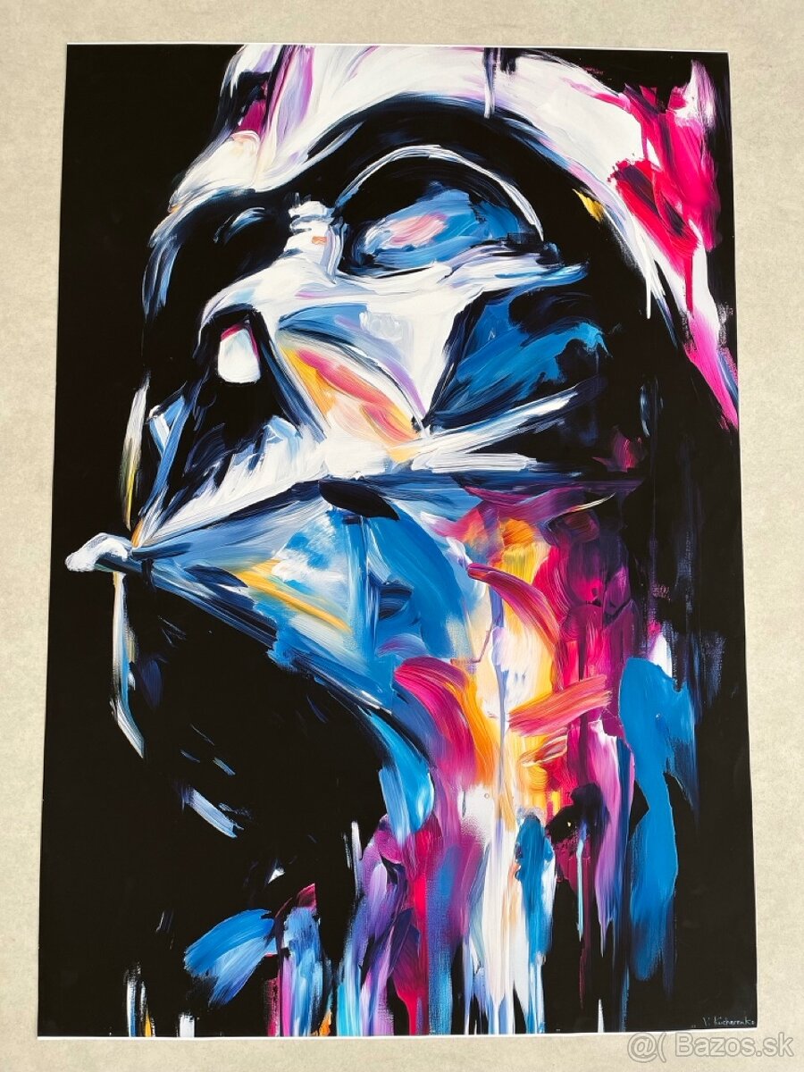 DARTH VADER -Vytlaceny obraz - najvyssia kvalita tlace - 5