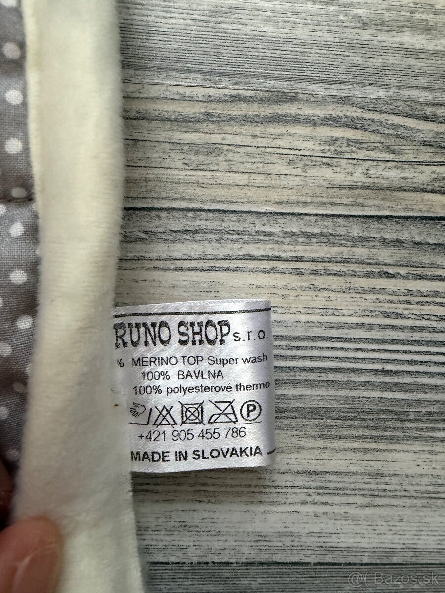 Merino vložka do autosedacky - 5