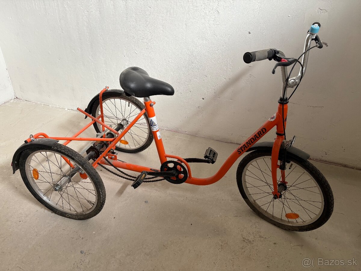 Trojkolesový bicykel trojkolka Standard - 5
