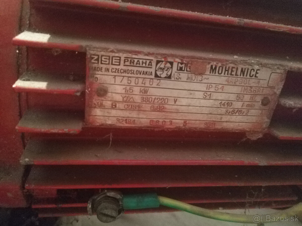 elektromotor + čerpadlo SIGMA S-35-V-200 -1,1/0,1 - 5