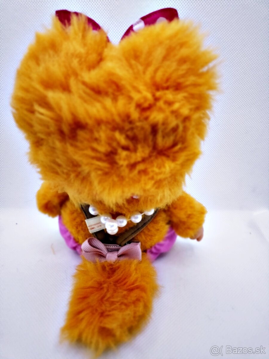 2 💖Mončičák monchichi, monchhichi vzácné Nyamy kotě FUCHSI - 5