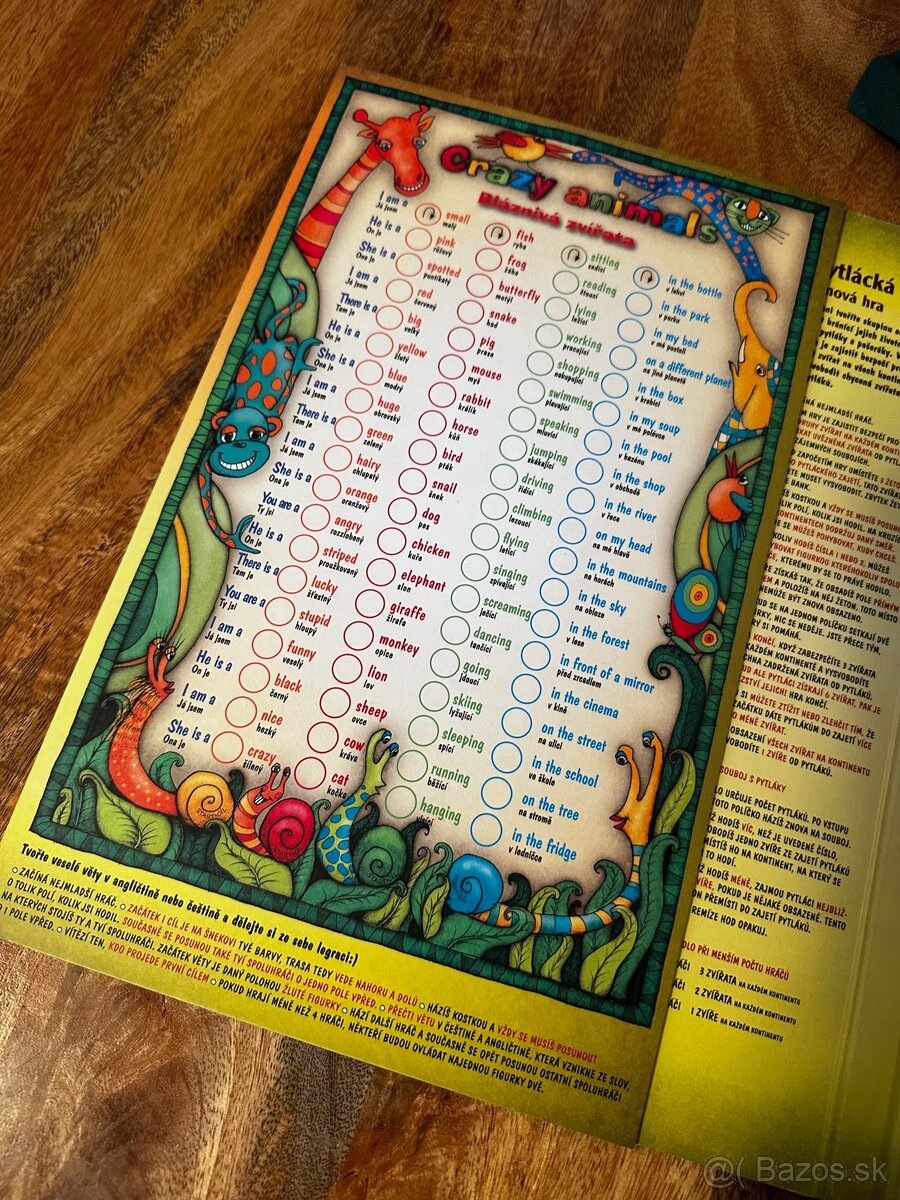 Spoločenská hra - 4 přírodovědné hry - 5