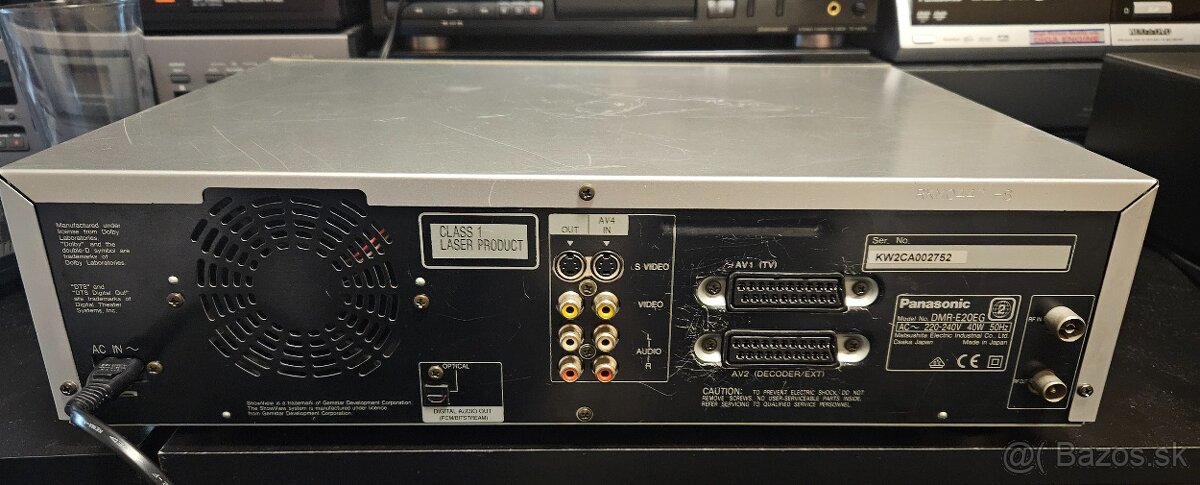 Predám funkčný DVD rekordér Panasonic - 5