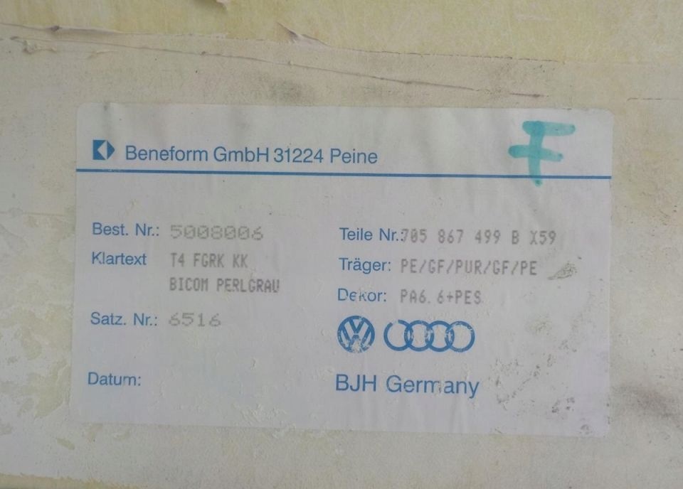 Stropnica VW T4 Multivan, Caravelle - 5