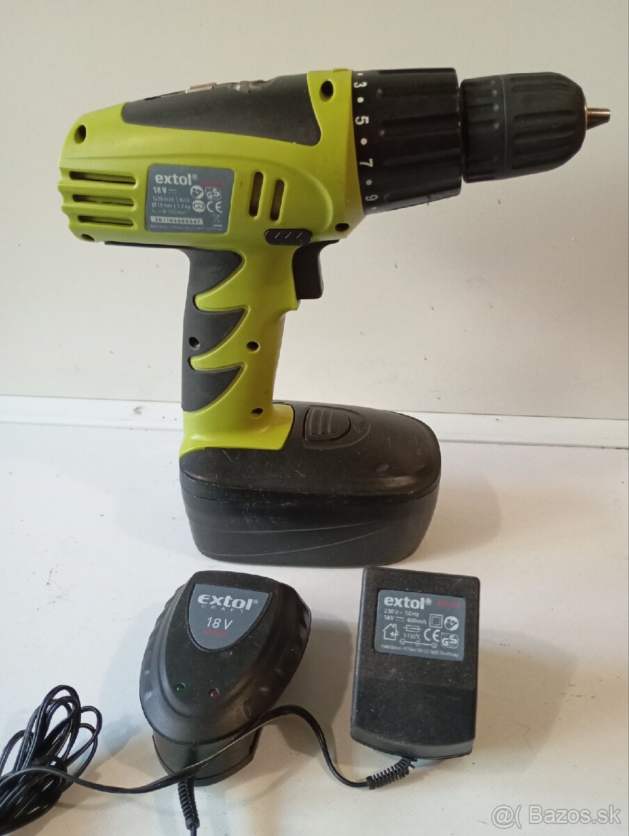 Akuskrutkovač 18v - 5