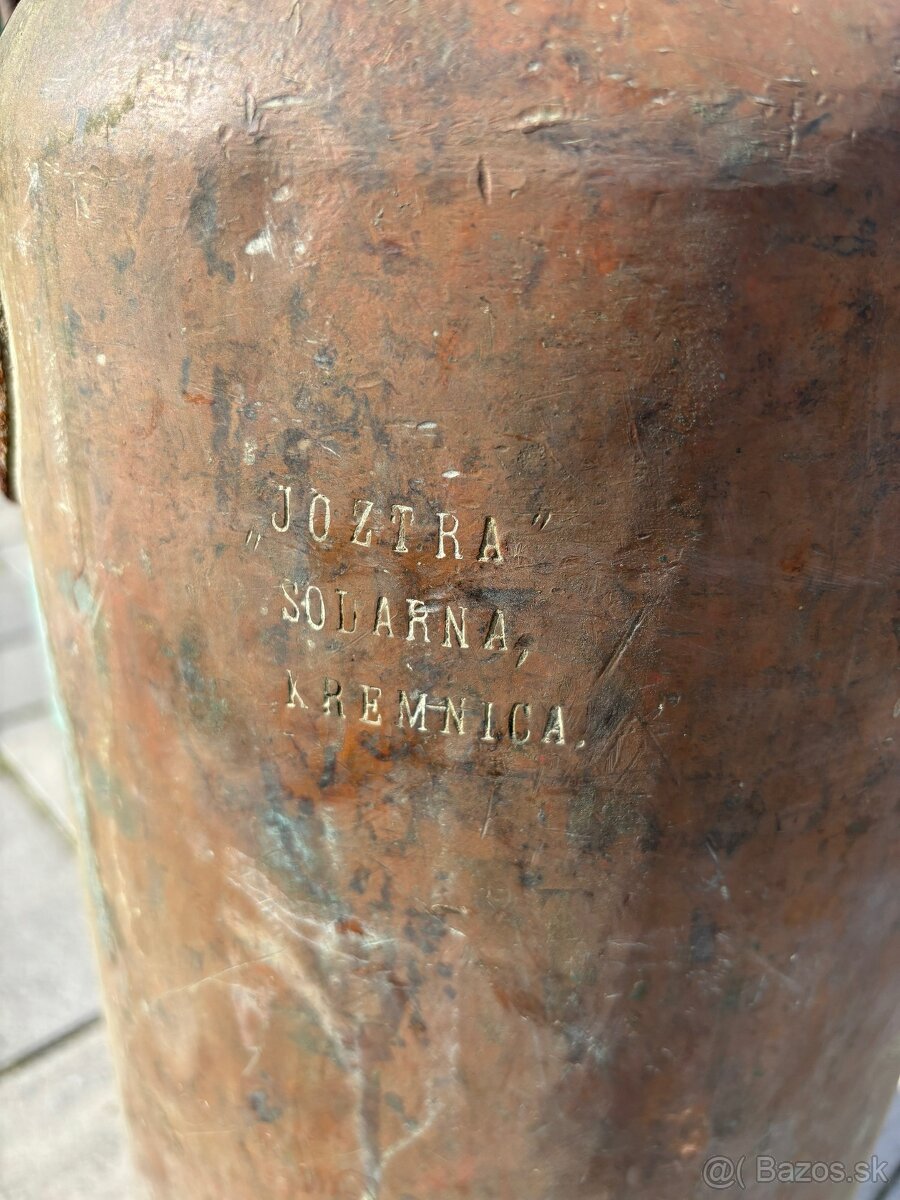 Staré medené tlakové nádoby. - 5