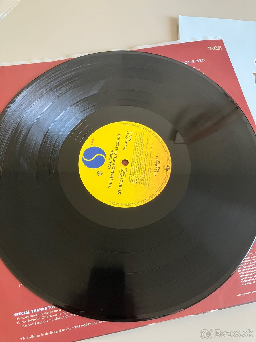 2LP Madonna - The Immaculate Collection - 5