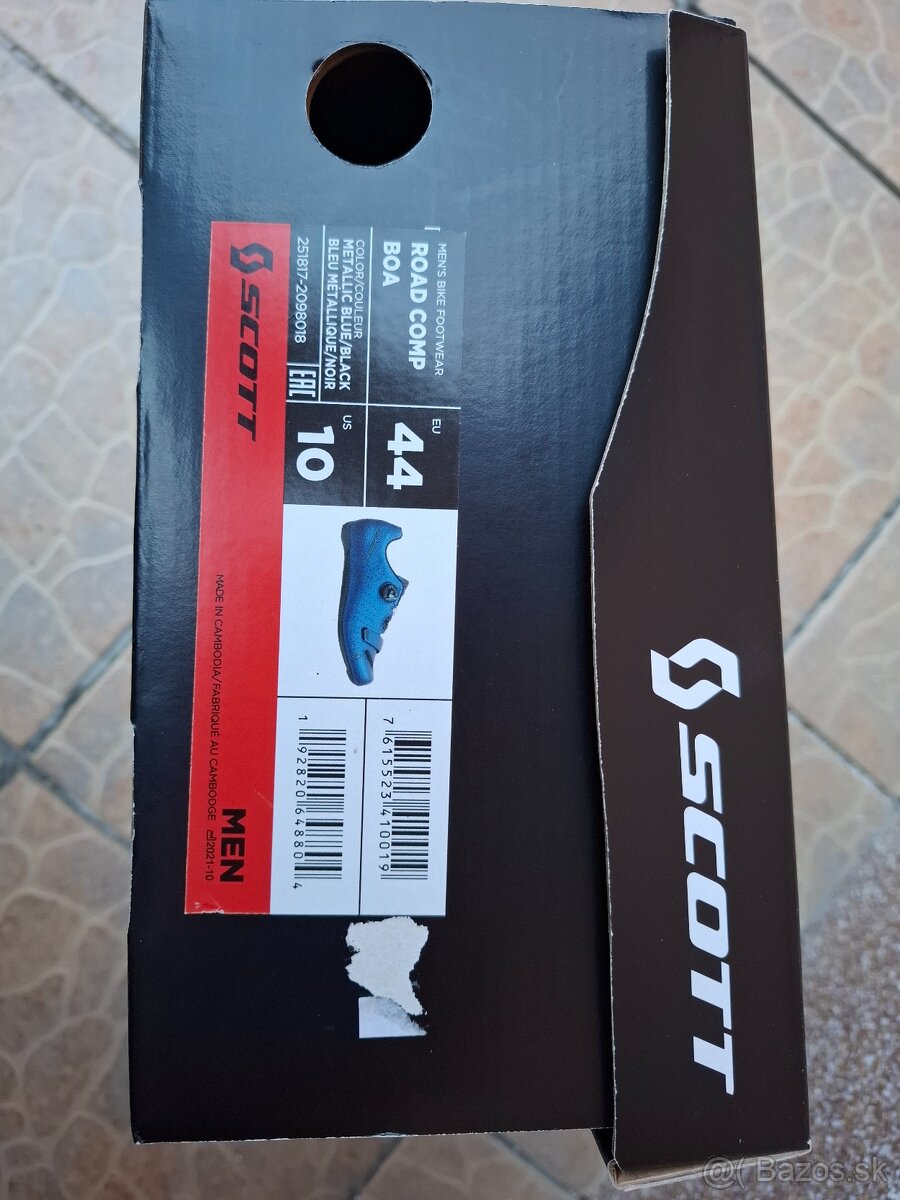 Cestné cyklo tretry Scott Comp BOA - 5