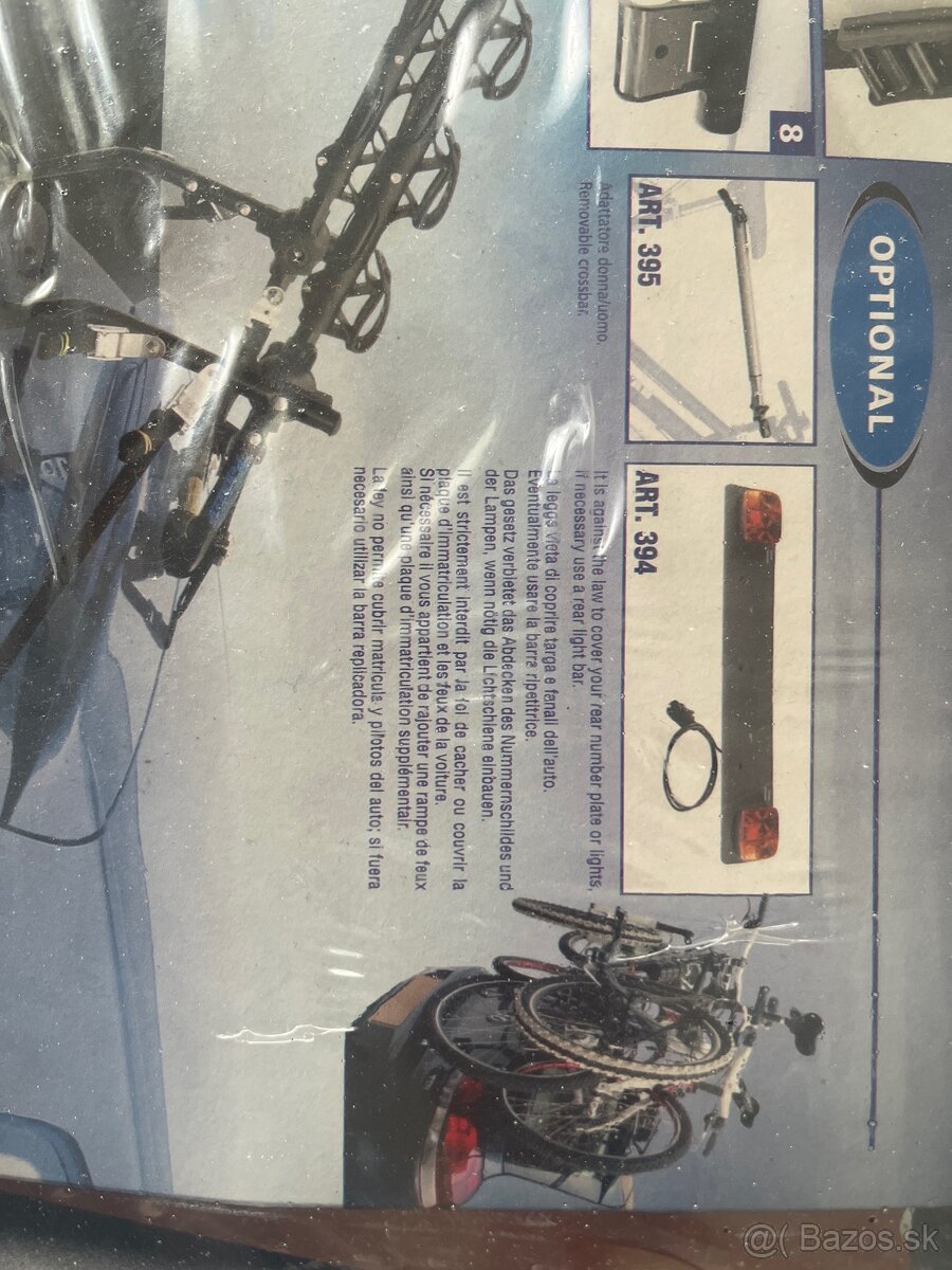 Stojan na bicykle - na auto- nove - 5