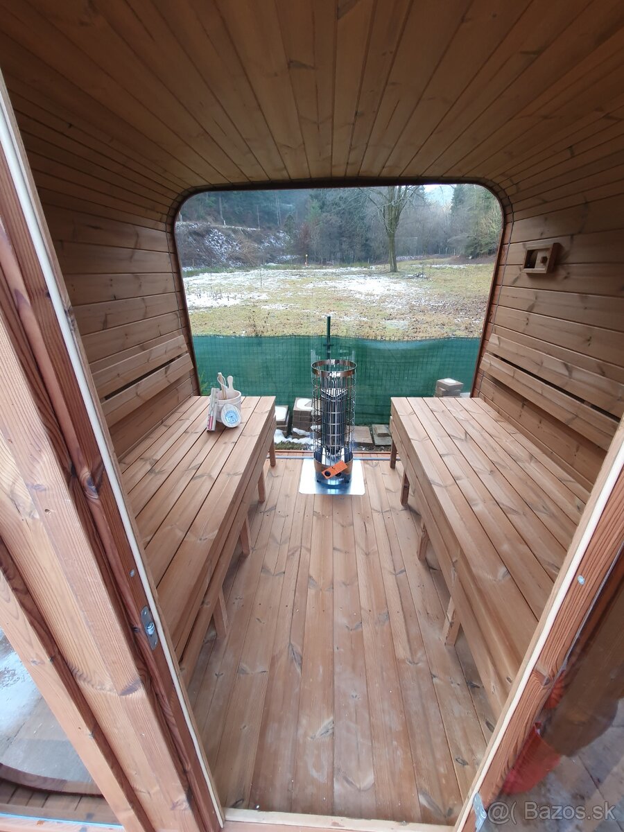 Sauna box z termodreva - 5