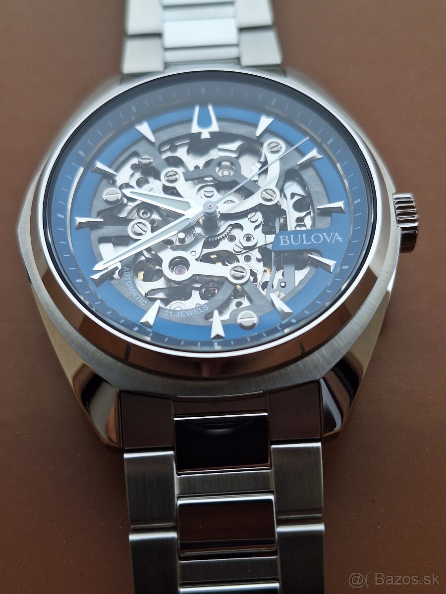 Predám hodinky Bulova Surveyor Automatic Skeleton 96A292 - 5