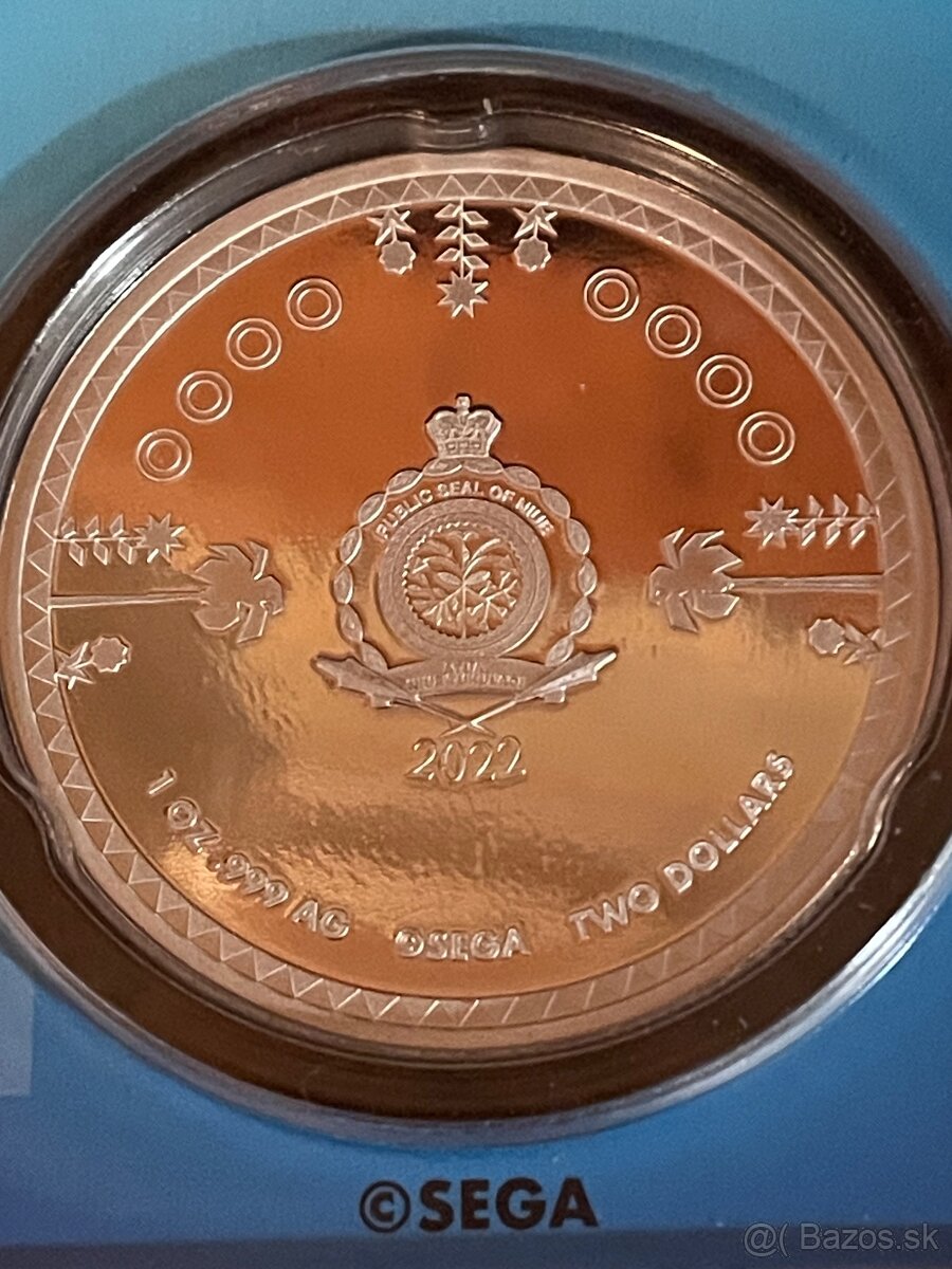 strieborná minca - 5