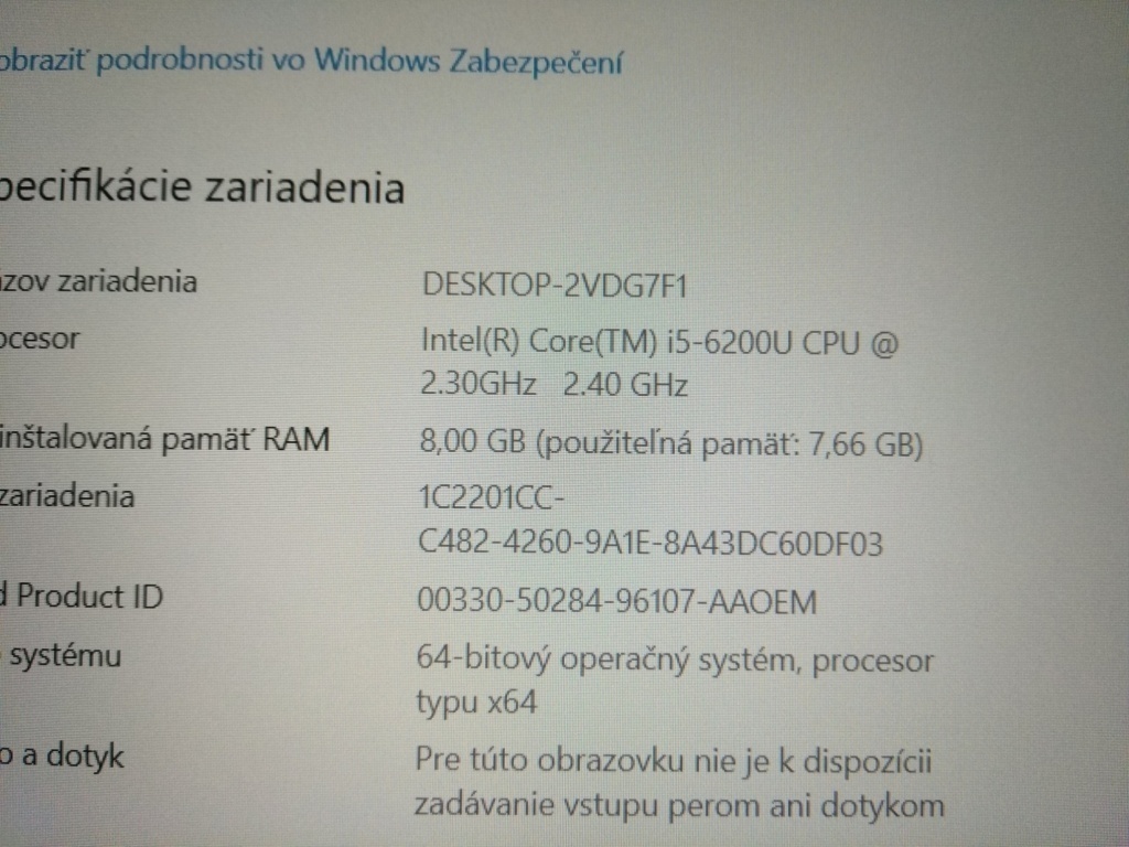 HP elitebook 820 G3 ,Intel® Core™ i5 , 8gb ram , 500gb ssd - 5