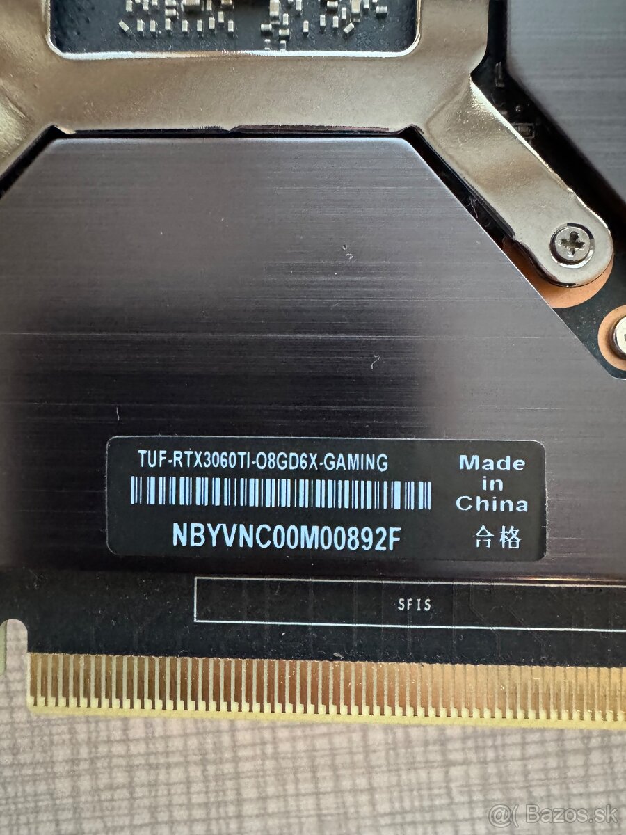 Asus TUF RTX 3060ti 8GB - 5