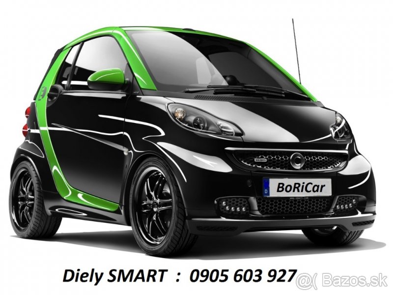 SMART 451 FORTWO 07-14 motor 1.0L 52kW 52.670km - 5