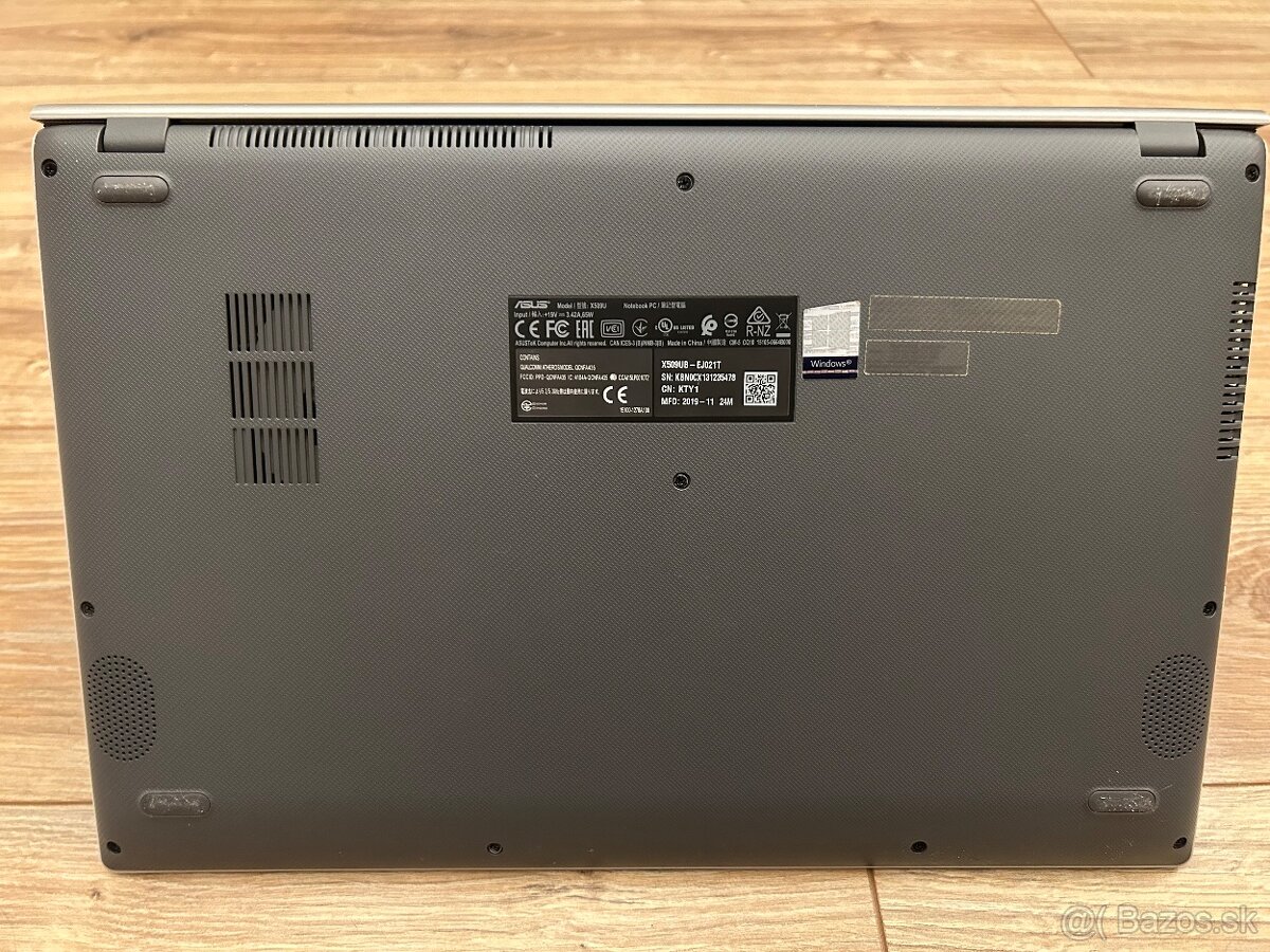ASUS VivoBook X509UB – 15,6” notebook s 512 GB SSD - 5