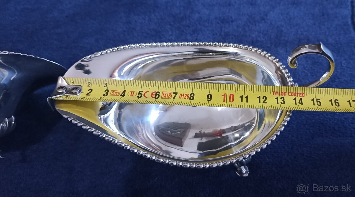 Investičné striebro–omáčkové loďky-Británia-rok 1919- 185g - 5