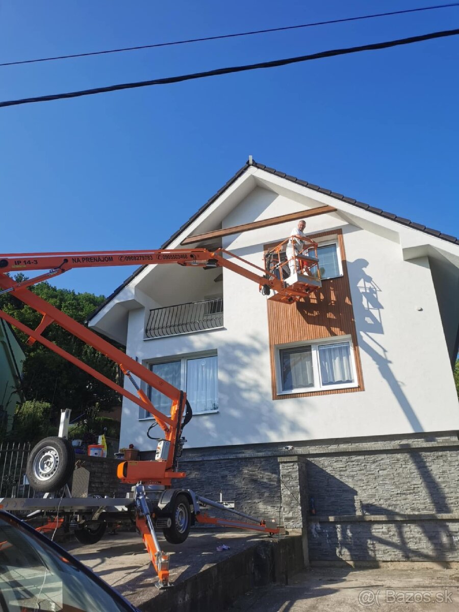 Prívesna pracovná plošina 14m - 5