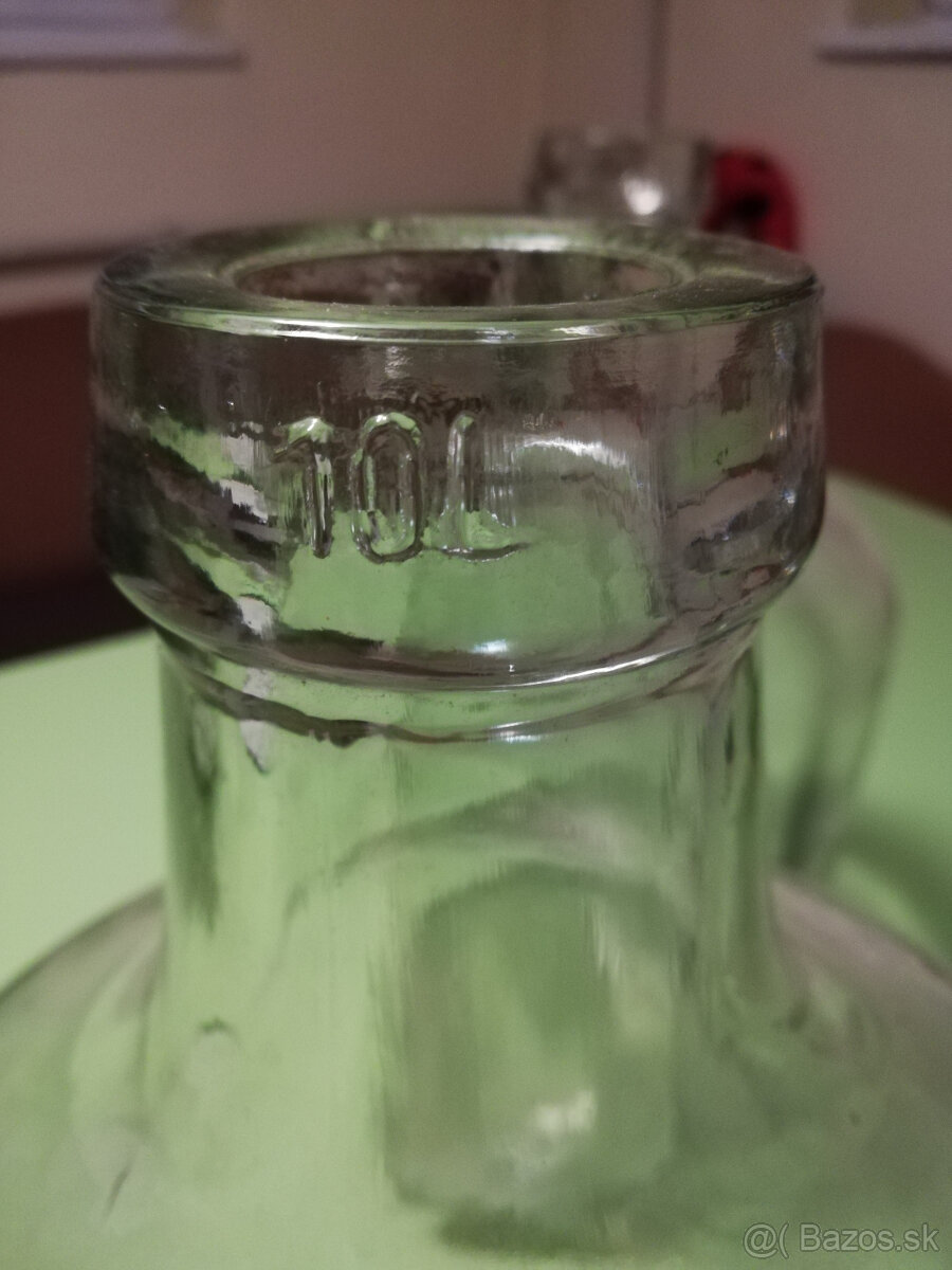 Sklenené demižóny 10 L – 2 ks - 5