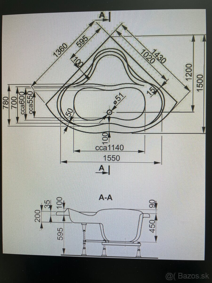 Hydromasážna rohová vaňa - predaj - 5
