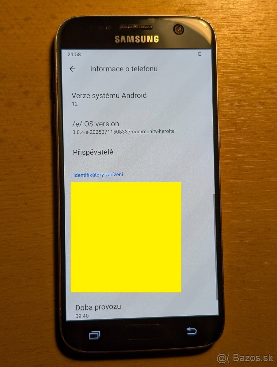 Samsung Galaxy S7 black /e/OS Android 12 - 5