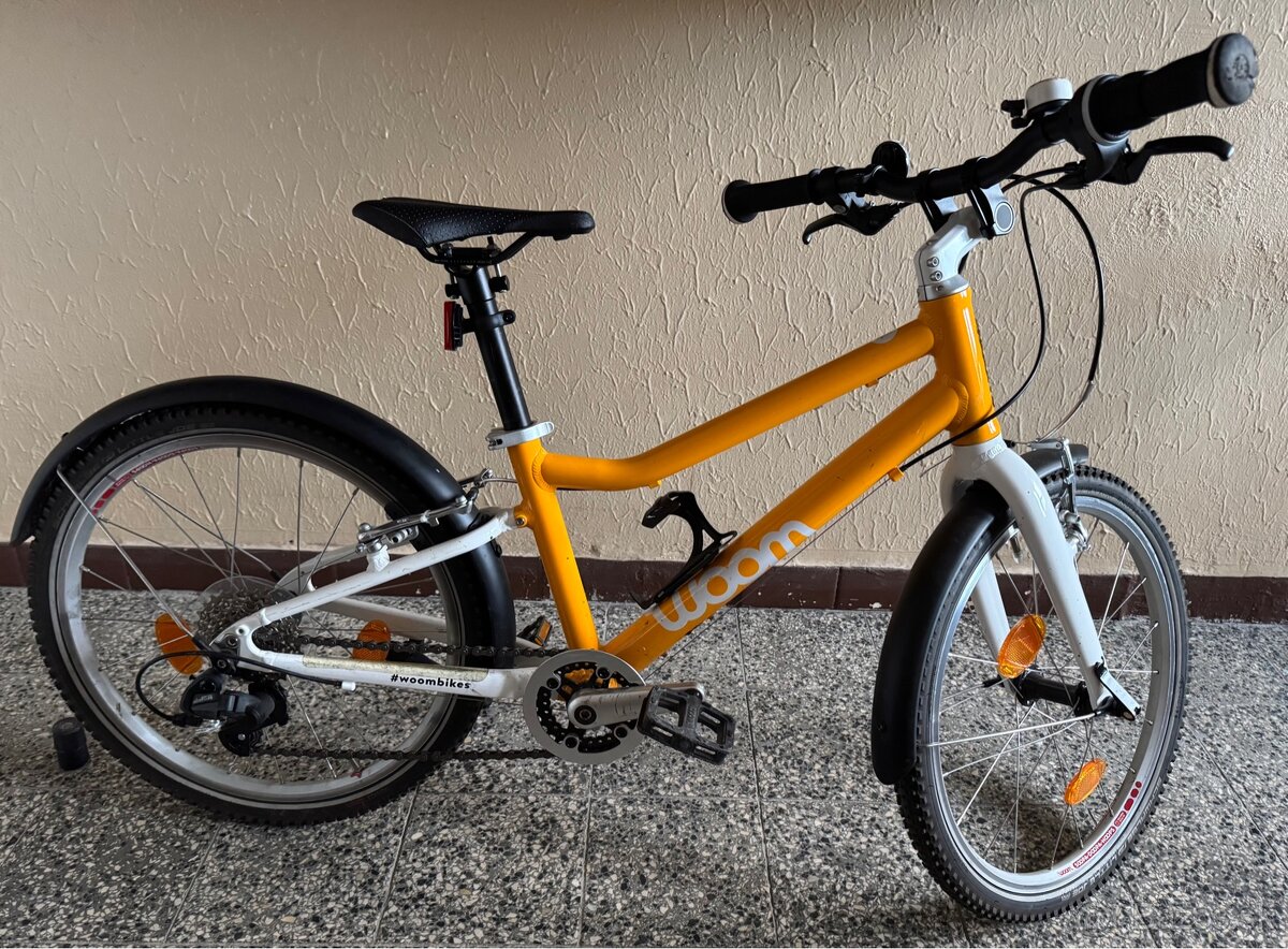 Detsky bicykel Woom 4 zlty - 5
