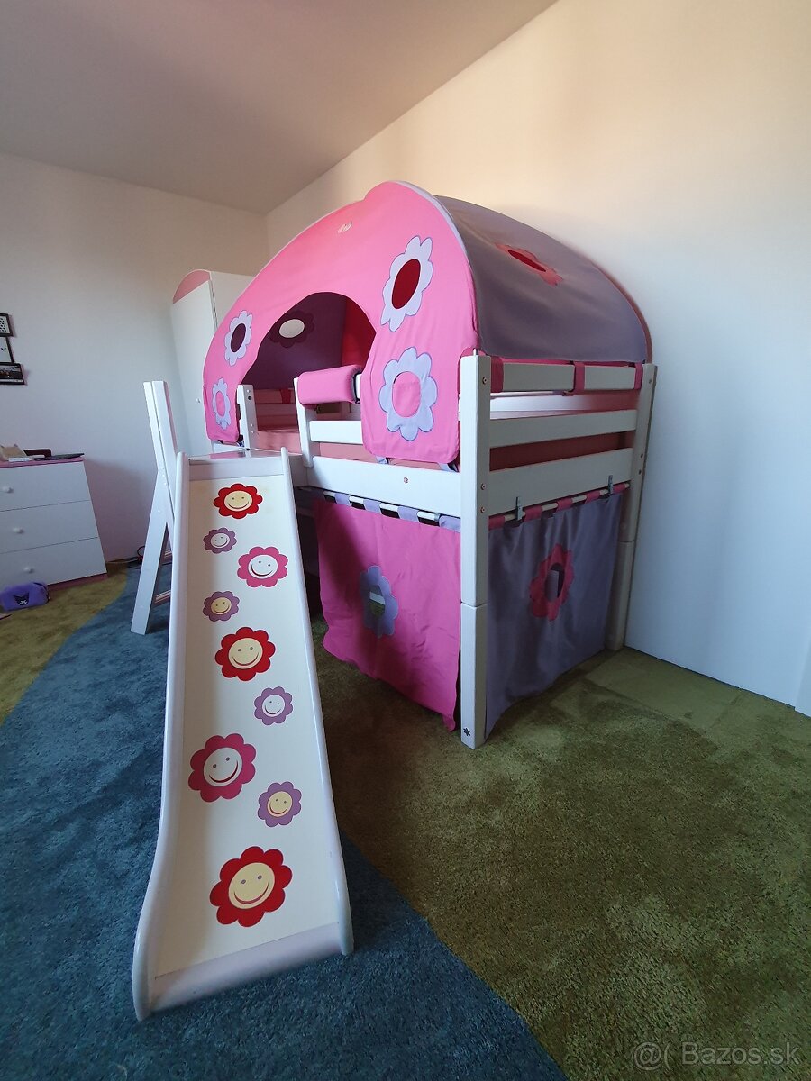 Detská posteľ so šmýkačkou - 5
