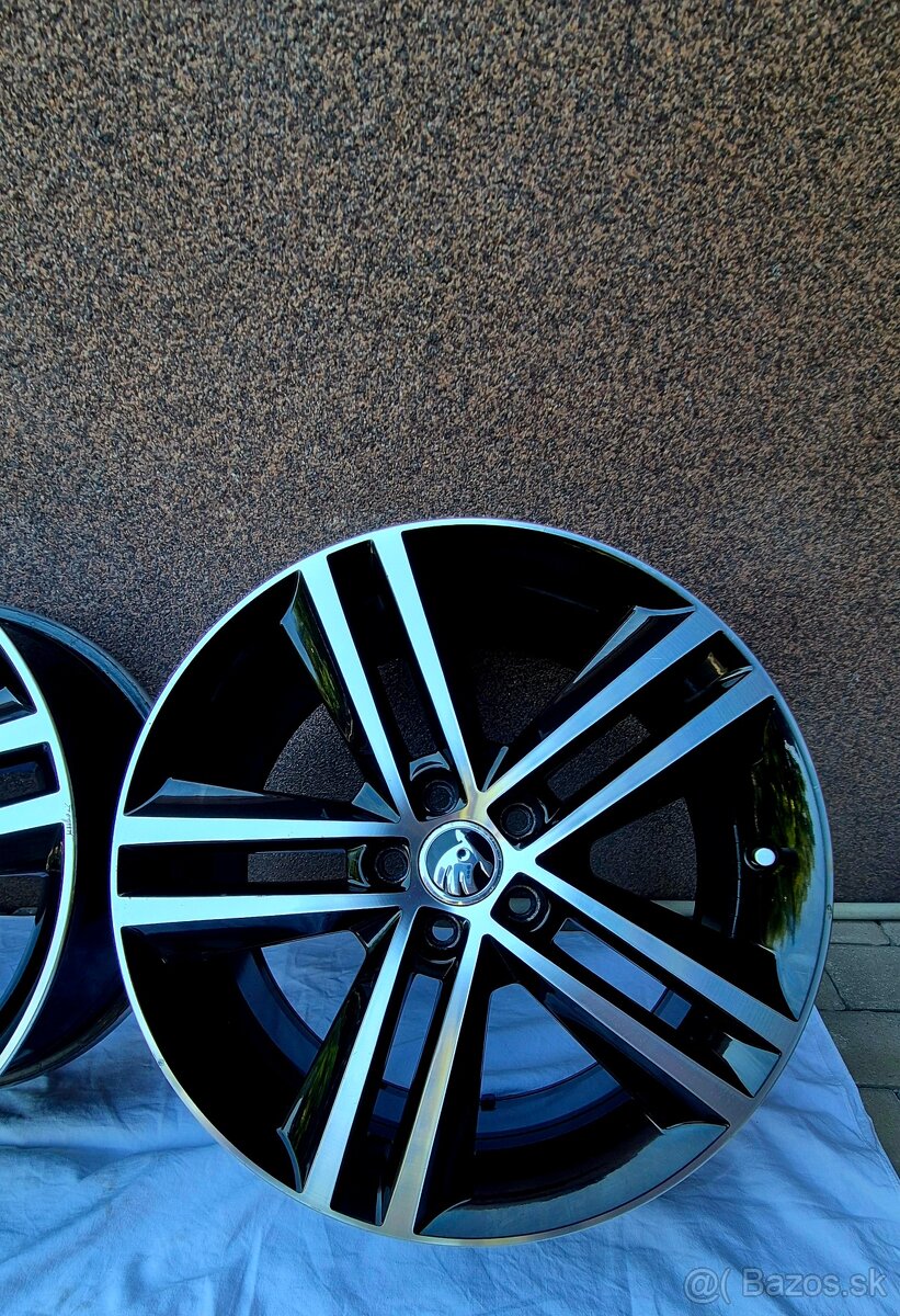 Predám elektróny ŠKODA RAY 5x100 R17 - 5